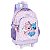 Mochila de Rodinhas Com Alça Luxcel Stitch Lilás - Imagem 2