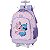 Mochila de Rodinhas Com Alça Luxcel Stitch Lilás - Imagem 3