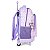 Mochila de Rodinhas Com Alça Luxcel Stitch Lilás - Imagem 5
