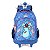 Mochila de Rodinhas Com Alça Luxcel Stitch Azul - Imagem 1