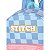 Mochila de Costas Luxcel Stitch Quadriculada Azul - Imagem 4