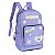 Mochila de Costas Luxcel Stitch Ohana Lilás - Imagem 3
