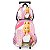 Kit Mochila Rodinhas Lancheira Luxcel Barbie Fashion Rosa - Imagem 1