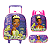 Kit Mochila Lancheira Estojo Xeryus Princesa Tiana X Roxo - Imagem 1