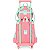 Kit Mochila Rodinha Lancheira Luxcel Up4You Ursinho Verde - Imagem 2