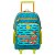 Mochila de Rodinhas Xeryus 16 College Dino Verde - Imagem 1