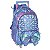 Mochila de Rodinhas Com Alça Luxcel Up4You Borboleta Lilás - Imagem 2