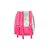 Kit Mochila Sem Alça Lancheira Estojo Luxcel ArcoIris Prata - Imagem 4