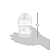 Mamadeira Buba Easy Flow Nuvem Branca 120ml - Imagem 5