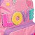 Mochila de Costas Sestini X Colors Girls Colorido - Imagem 5