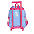 Kit Mochila Sem Alça Lancheira Estojo Luxcel Coala Lilás - Imagem 5