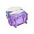 Mochila de Rodinhas Com Alça Luxcel Up4You Concha Violeta - Imagem 7