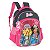 Mochila de Costas Luxcel Barbie Amigas Rosa e Preto - Imagem 2