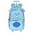 Mochila de Rodinhas Com Alça Luxcel Ursinhos Carinhosos Azul - Imagem 1