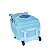 Mochila de Rodinhas Com Alça Luxcel Ursinhos Carinhosos Azul - Imagem 6