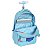 Mochila de Rodinhas Com Alça Luxcel Ursinhos Carinhosos Azul - Imagem 7