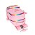 Mochila de Rodinhas Com Alça Luxcel Ursinhos Carinhosos Rosa - Imagem 5