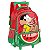 Mochila de Rodinha Com Alça Luxcel Turma da Mônica Vermelho - Imagem 2