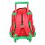 Mochila de Rodinha Com Alça Luxcel Turma da Mônica Vermelho - Imagem 5