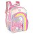 Mochila de Costas Luxcel Up4You ArcoIris Nuvem Rosa - Imagem 2