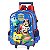 Mochila de Rodinha Com Alça Luxcel Bob Esponja Azul - Imagem 2