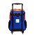 Kit Mochila Rodinha Lanheira Sestini Minecraft Laranja Azul - Imagem 4