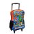 Kit Mochila Rodinha Lanheira Sestini Minecraft Laranja Azul - Imagem 2