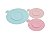 Kit 3 Pratos Pacific Kouii Borboleta Pipa Rosa e Azul - Imagem 5
