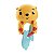 Chocalho Fisher-Price Newborn Leopardo Colorido - Imagem 1