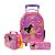 Kit Mochila Lancheira e Estojo Dermiwill Bailarina Rosa - Imagem 1