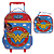 Kit Mochila e Lancheira Dermiwill Mulher Maravilha Colorido - Imagem 1