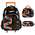 Mochila de Rodinhas Sem Alça Luxcel Hotwheels Pistas Preto - Imagem 1