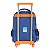 Mochila de Rodinhas Sem Alça Luxcel Hotwheels Pistas Azul - Imagem 3
