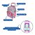 Mochila de Rodinhas Sem Alça Dermiwill Sereia Rosa - Imagem 2