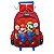 Mochila de Rodinhas Com Alça Luxcel Super Mario Preto - Imagem 1