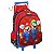 Mochila de Rodinhas Com Alça Luxcel Super Mario Preto - Imagem 2