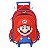 Mochila de Rodinhas Com Alça Luxcel Super Mario Azul - Imagem 1