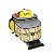 Mochila de Rodinhas Com Alça Luxcel Patrulha Canina Amarelo - Imagem 5