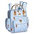 Mochila de Maternidade MasterBag Urban Barquinhos Mini Azul - Imagem 2