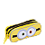 Estojo Escolar Sestini 2 Compartimentos Minions Amarelo - Imagem 2