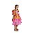 Vestido Junino Bambolê Floral Com Calção Amarelo e Rosa - Imagem 4