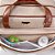 Bolsa de Maternidade Grande Just Baby Chicago Bege - Imagem 2