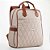 Mochila de Maternidade Just Baby Multifuncional Chicago Bege - Imagem 1