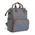 Mochila de Maternidade Just Baby Multifuncional Denver Cinza - Imagem 1