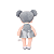 Boneca Metoo Angela Koala 33cm Colorida - Imagem 3