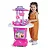 Brinquedo Cozinha Tateti Top Chef Rosa e Lilás - Imagem 2