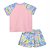 Conjunto Curto Lilica Ripilica Blusa e Short Saia Cacto Rosa - Imagem 2