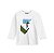 Camiseta Manga Longa Tigor T Tigre Baby Estampa Branco - Imagem 1