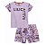 Conjunto Curto Lilica Ripilica Blusa e Short Lilás - Imagem 1