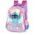 Mochila de Costas Luxcel Stitch Glitter Cute Roxo - Imagem 3